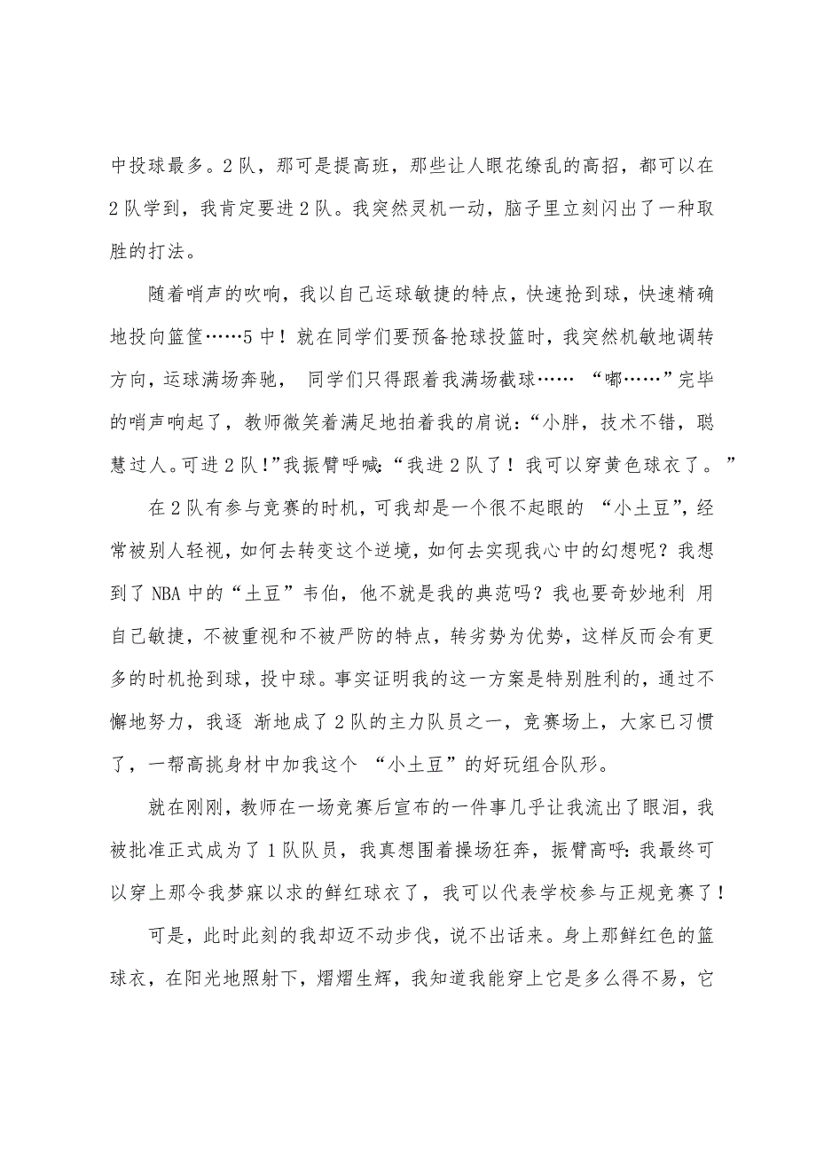 叙事作文：篮球衣的变化.docx_第2页