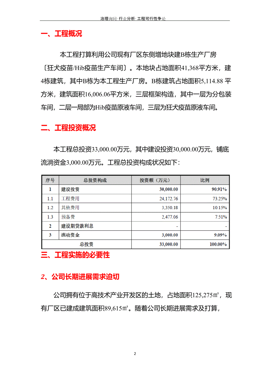 2023年产300万人份狂犬疫苗和Hib疫苗项目可行性研究报告_第3页