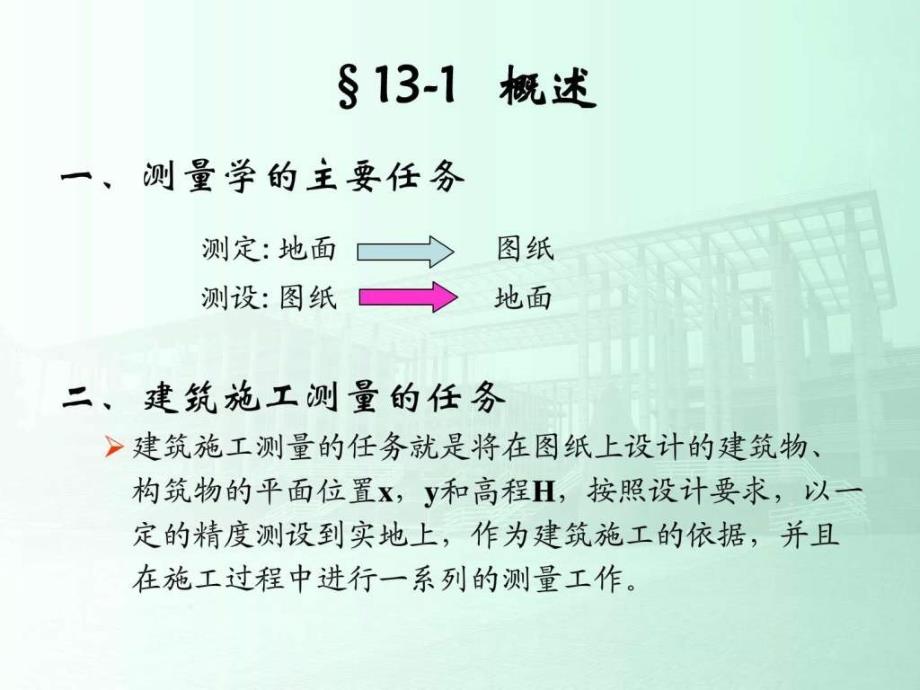 土木工程测量ppt课件第13章建筑施工测量_第3页