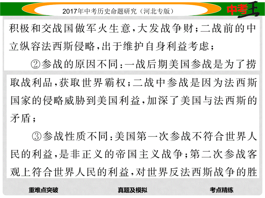 中考历史总复习 教材知识考点速查 模块四 世界现代史 第二十讲 第二次世界大战课件_第4页