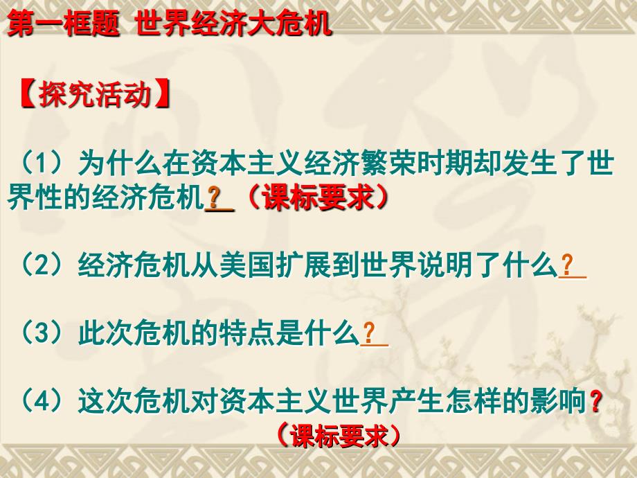 6.1《自由放任的美国》课件（人民版必修2）_第4页