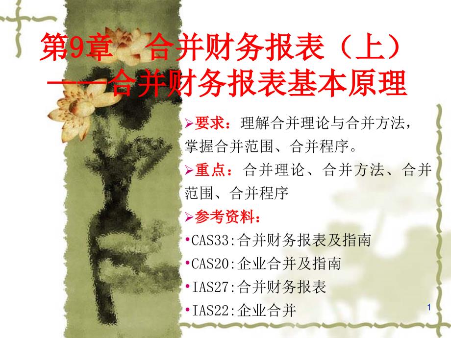 9合并财务报表(上)精编版_第1页