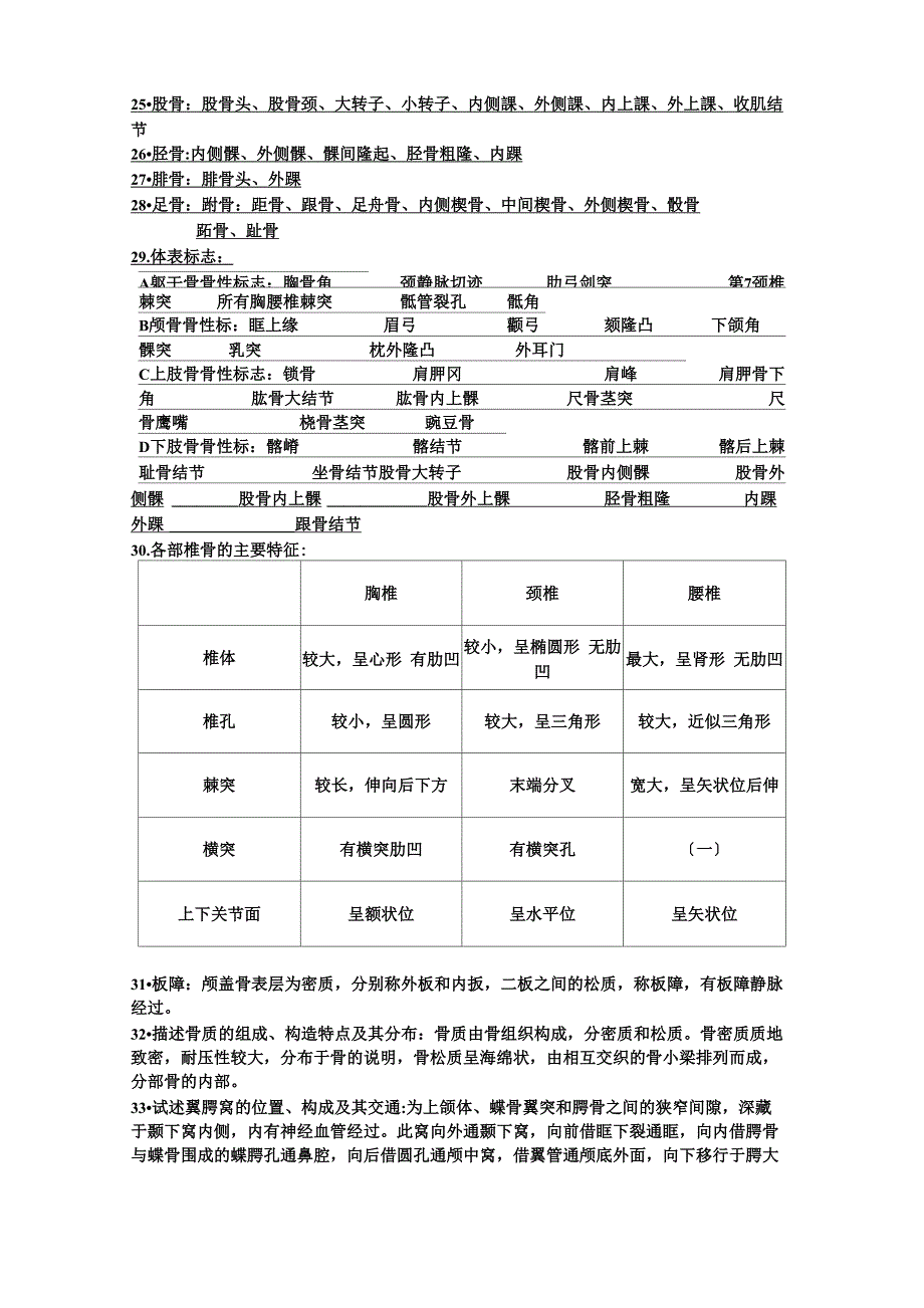 骨学知识点归纳_第3页