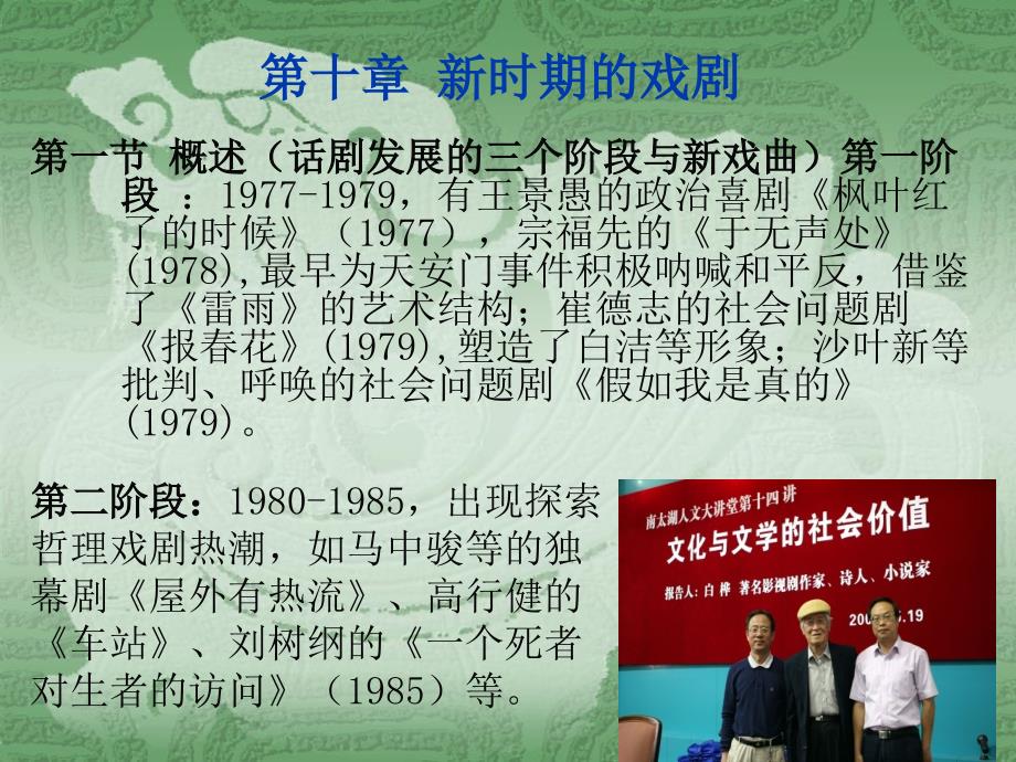 第十章新时期的戏剧_第1页