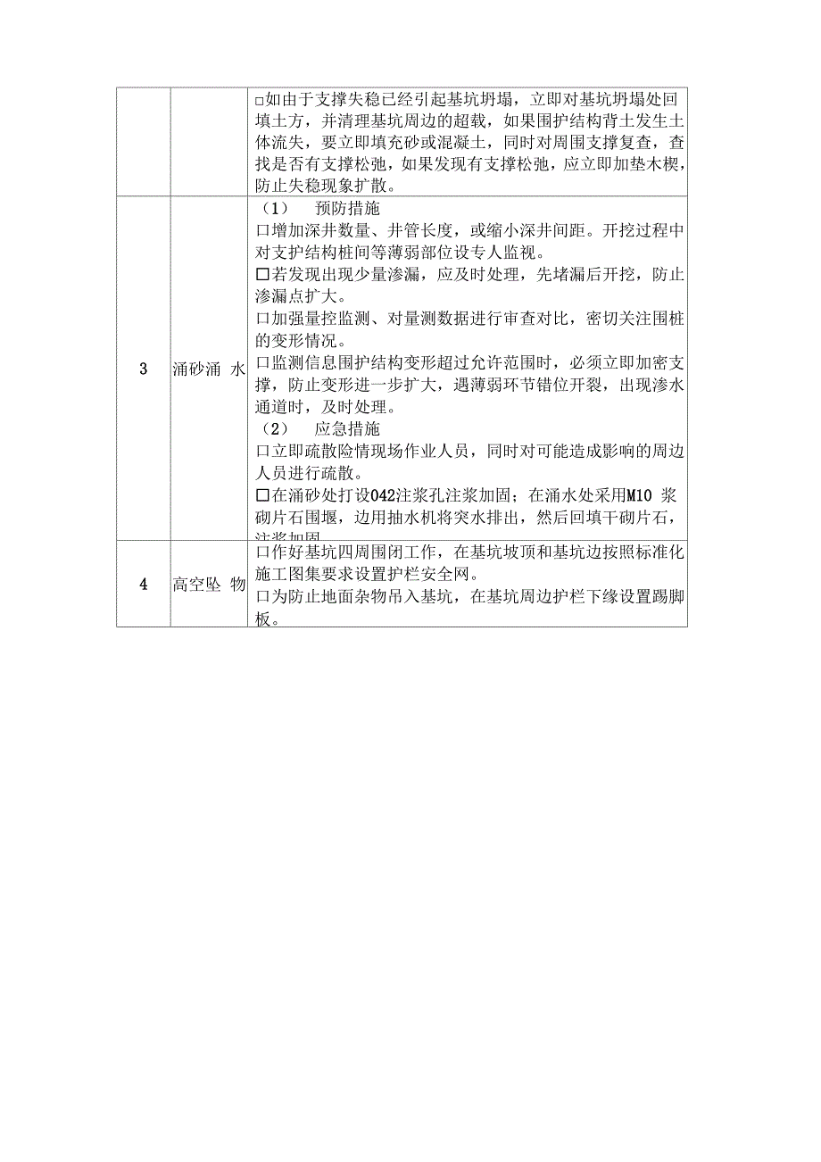 基坑工程施工安全风险源及控制措施_第2页