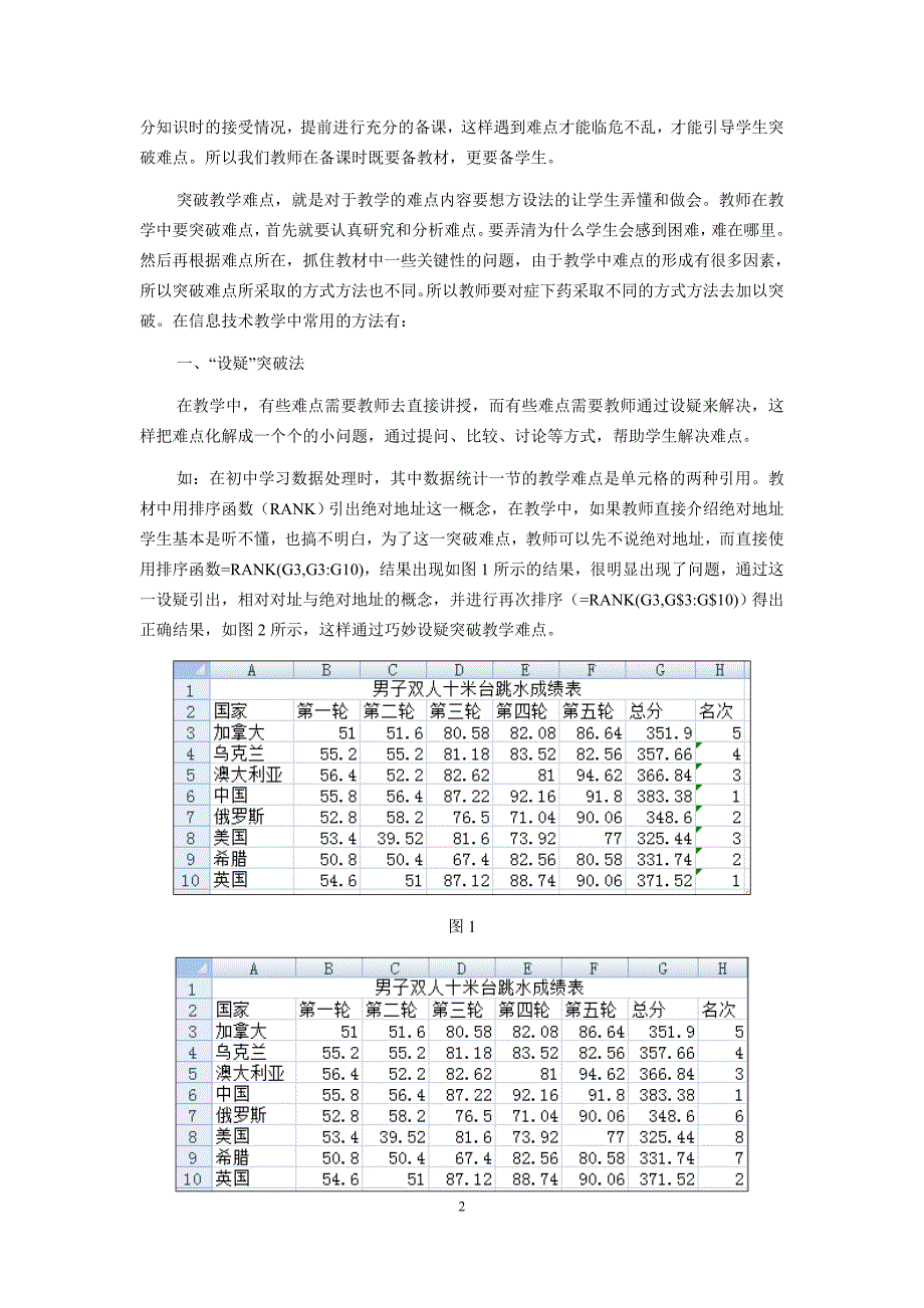 突破教学难点的教学策略与方法_第2页