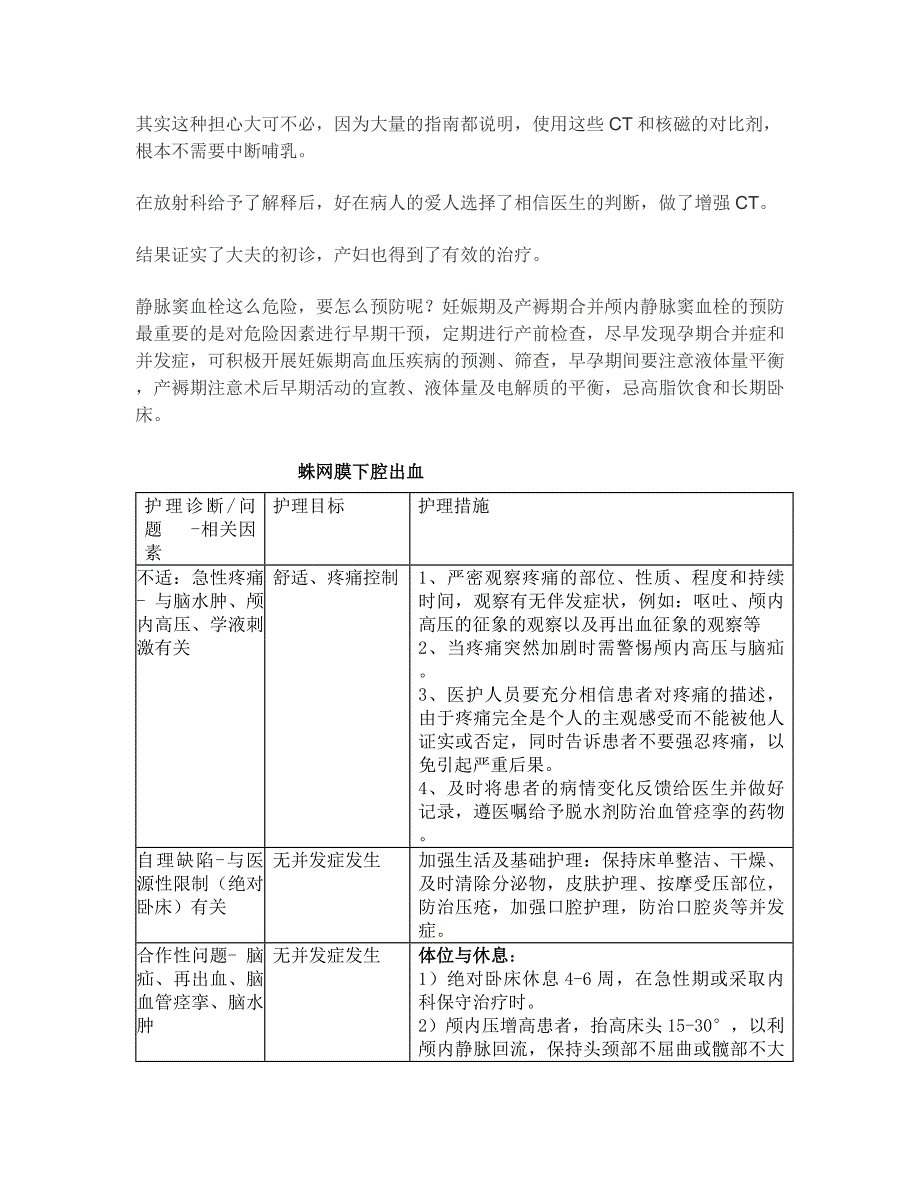 蛛网膜下腔出血的护理_第4页