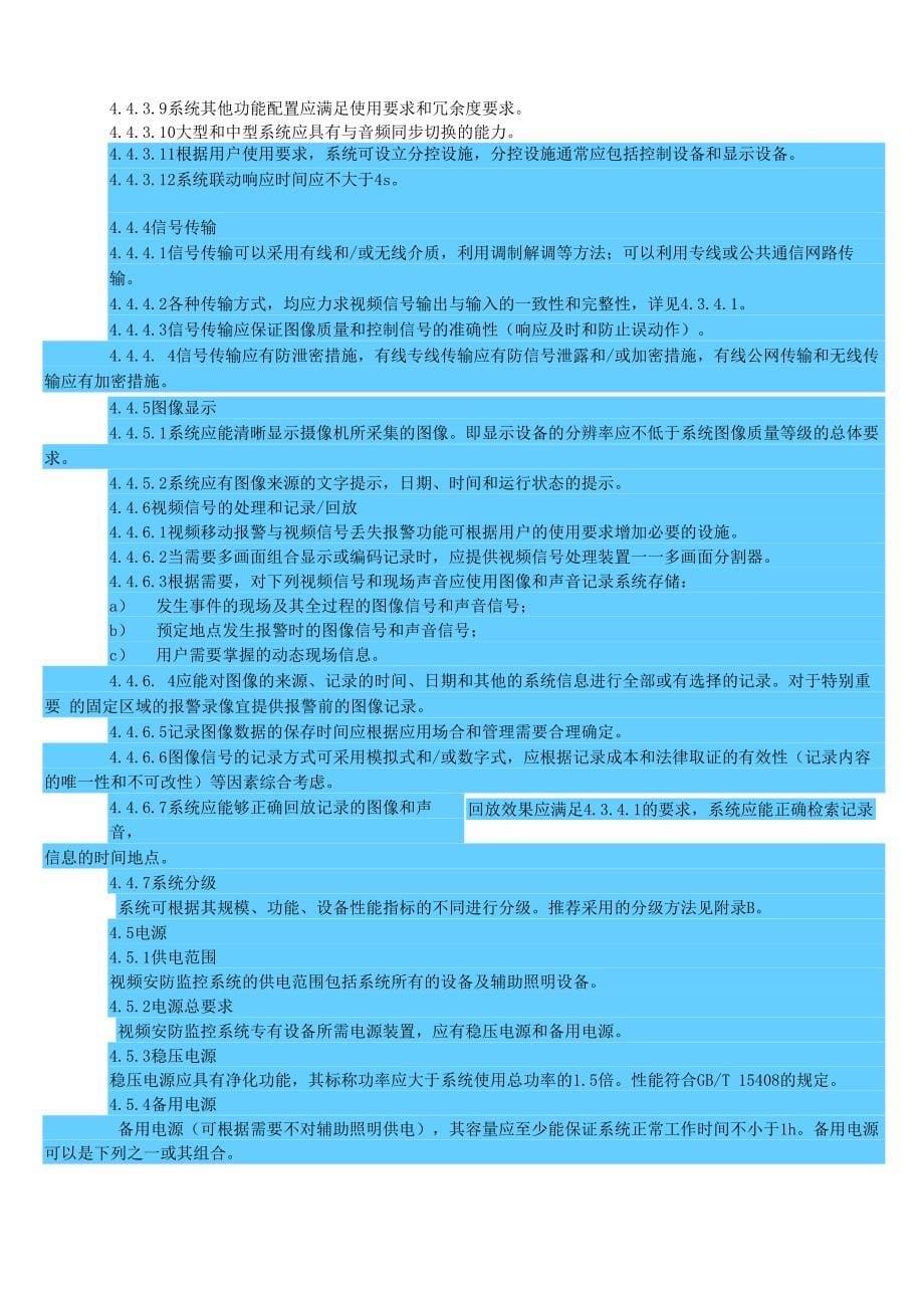 2019年视频安防监控系统技术要求._第5页