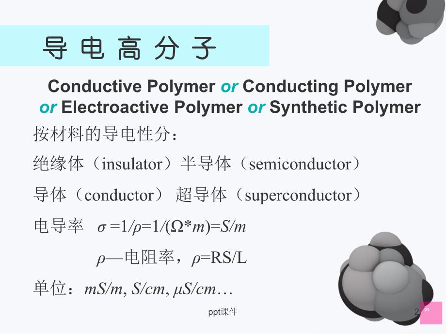 导电高分子材料课件_第2页