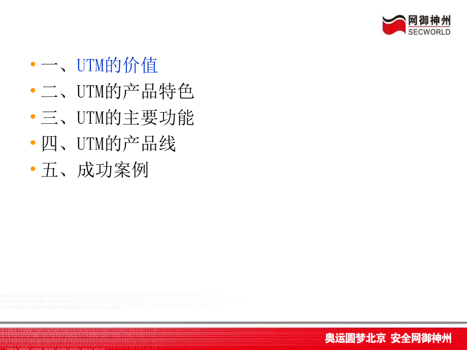 网神UTM安全网关产品介绍_第2页