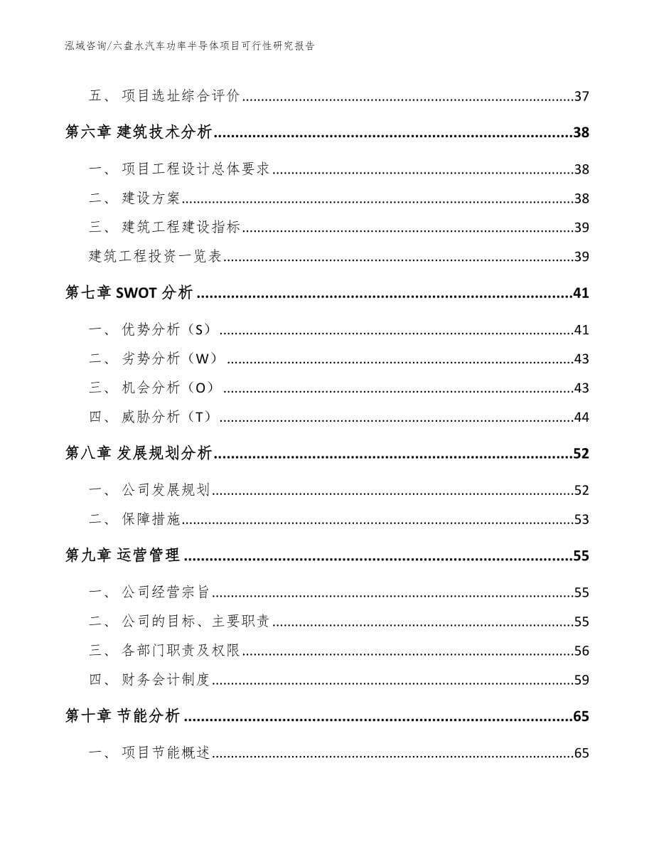 六盘水汽车功率半导体项目可行性研究报告_第5页