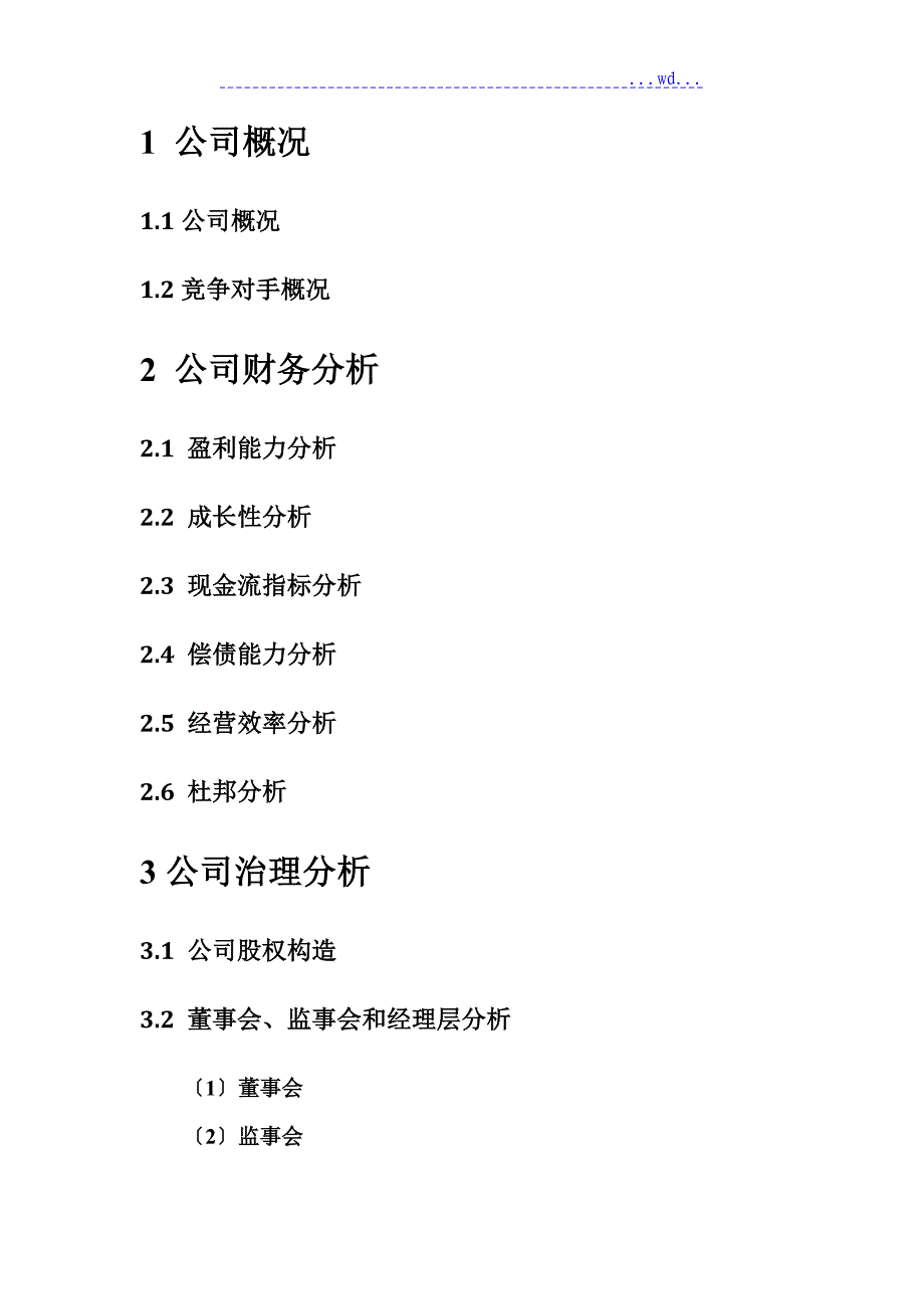 公司金融案例分析模板_第4页