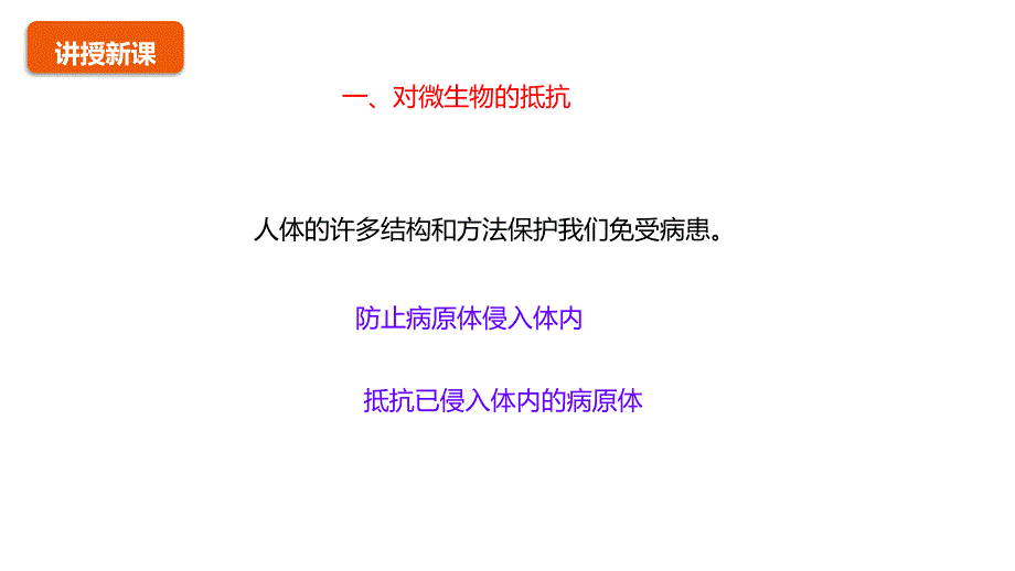 2018九年级科学下册同步教学课件3.3.1身体的防卫_第3页