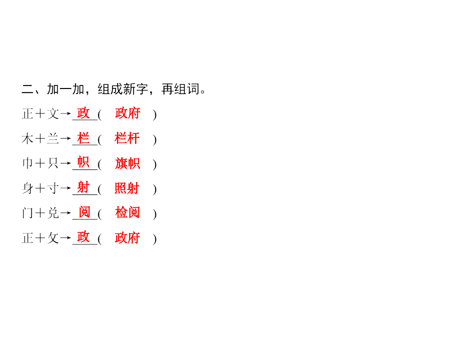 六年级上册语文习题课件第2单元7开国大典部编版共15张PPT_第3页