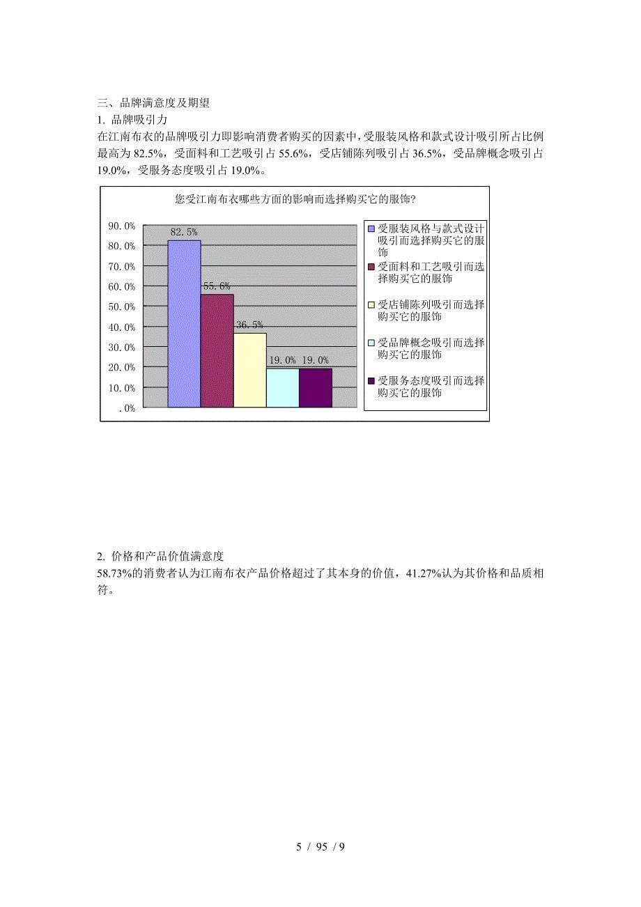 江南布衣市场调查报告_第5页