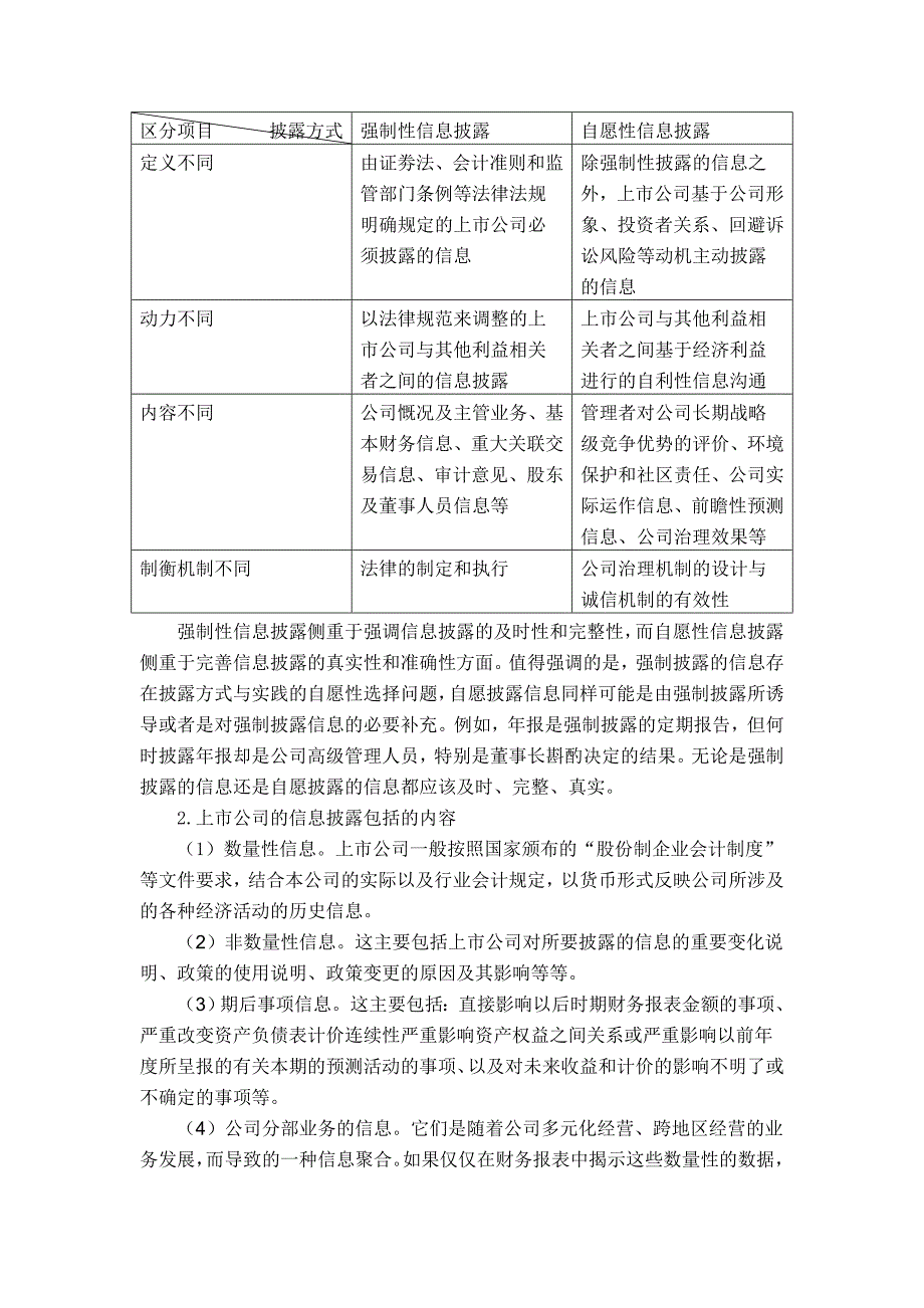 我国上市公司信息披露问题及对策研究毕业论文_第4页