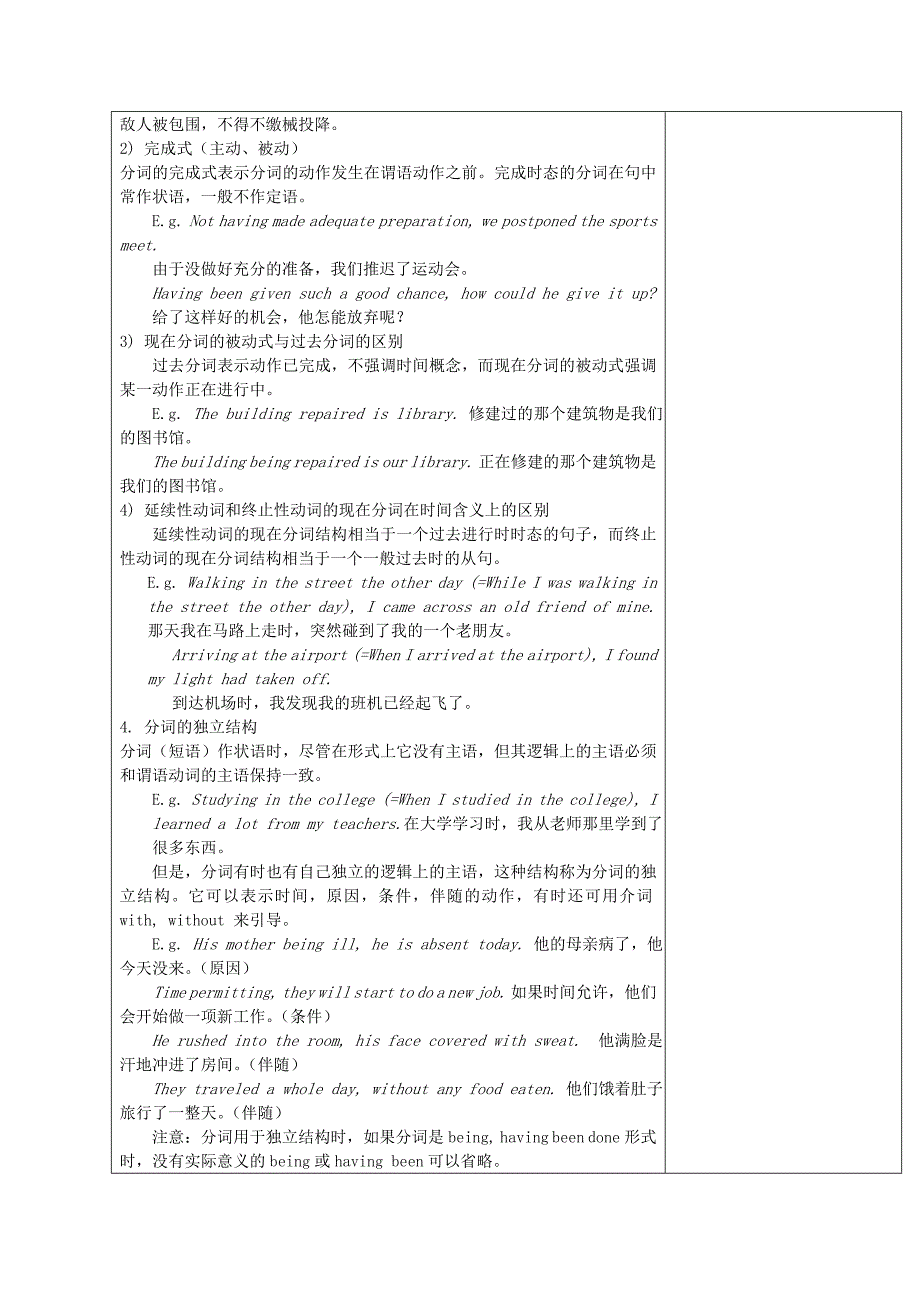 2022年高中英语 Unit4 grammar and usage教案 牛津译林版选修7_第3页