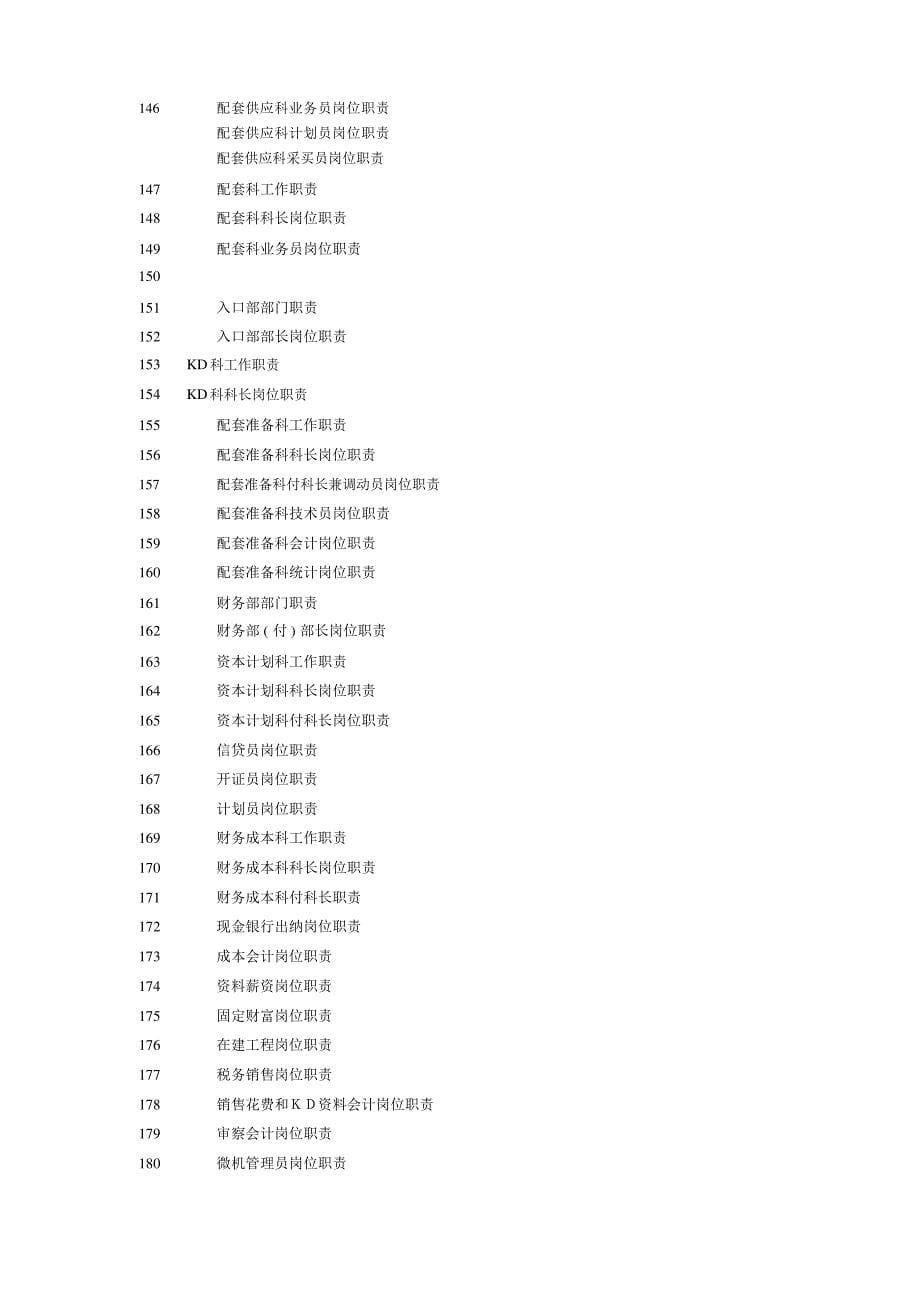 企业岗位职责汇编_第5页