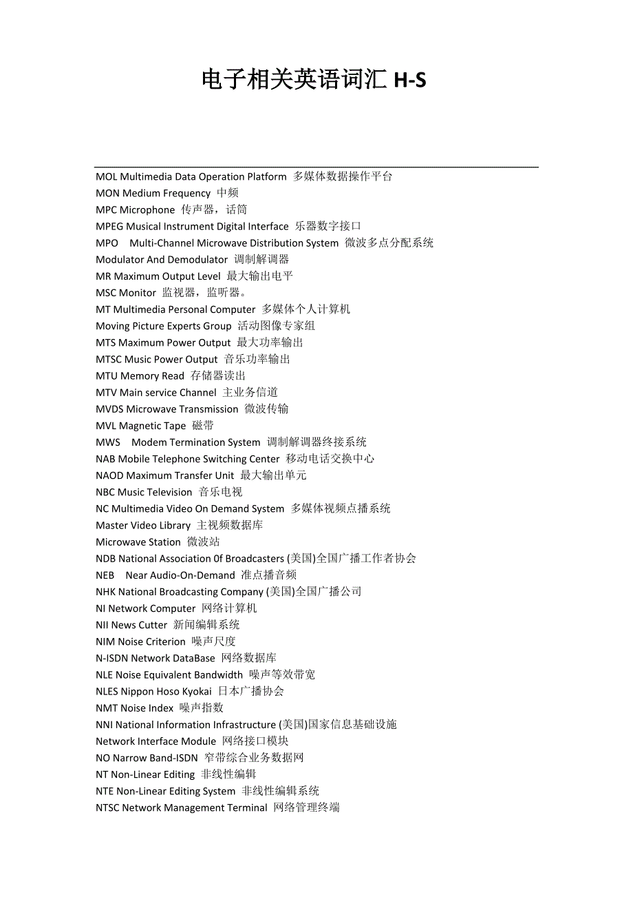 电子相关英语词汇H-S.doc_第4页