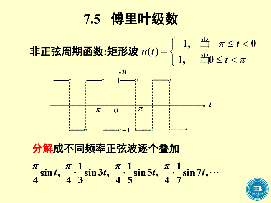 第五节傅里叶级数_第1页