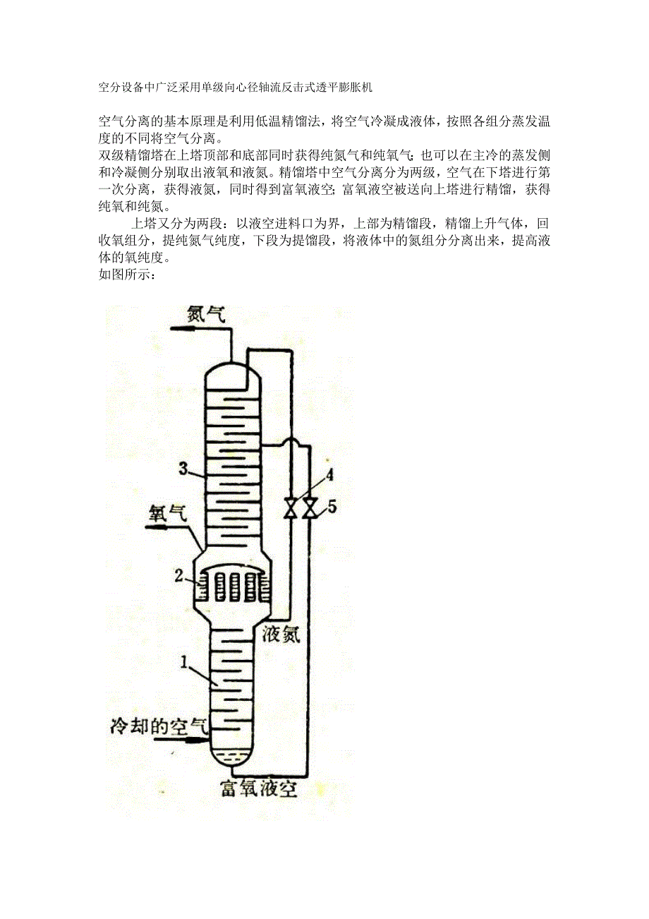 深冷制氮的工艺流程和设备介绍2 v_第2页