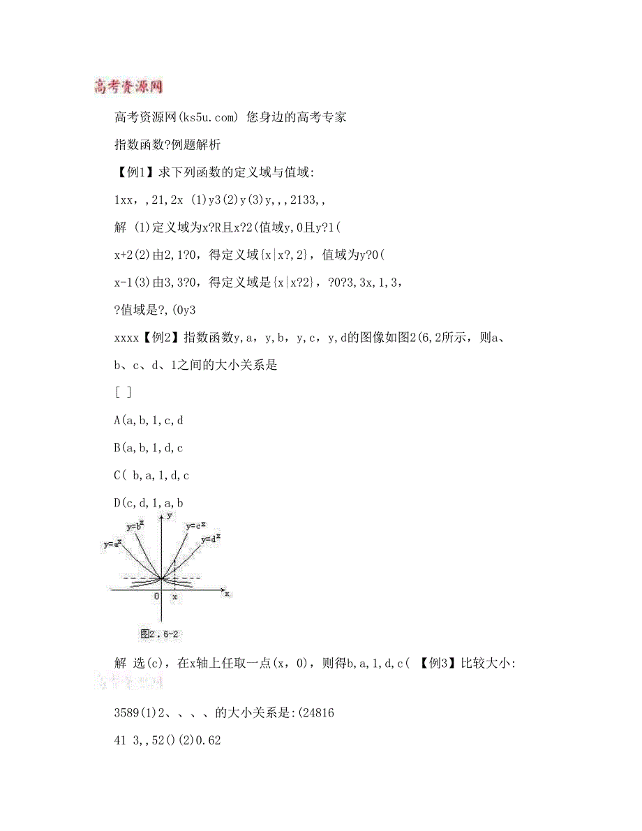 最新高一数学典型例题分析：指数函数优秀名师资料_第1页