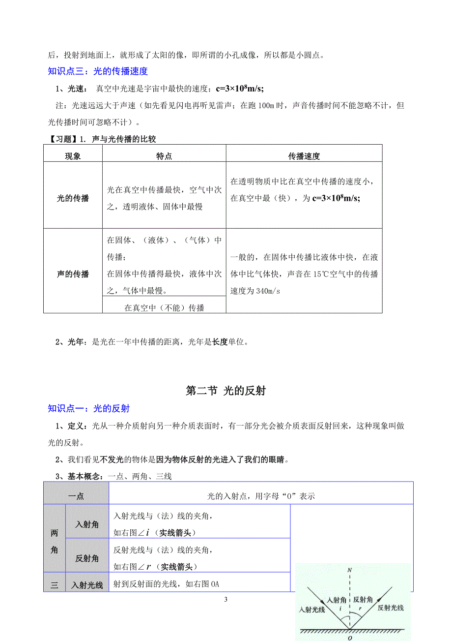 八年级物理 第四章 光现象知识点总结.doc_第3页