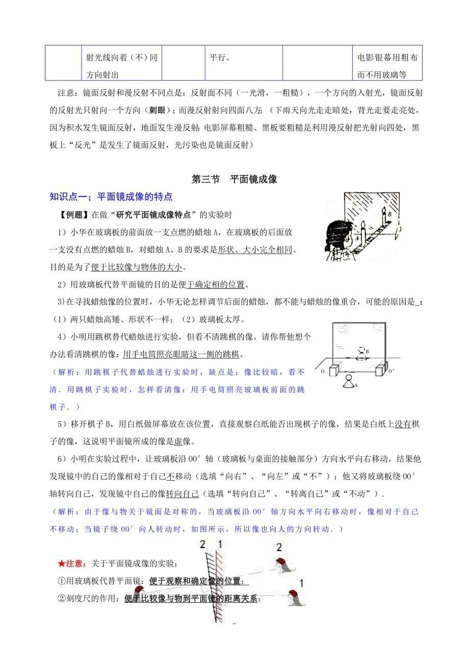 八年级物理 第四章 光现象知识点总结.doc_第5页