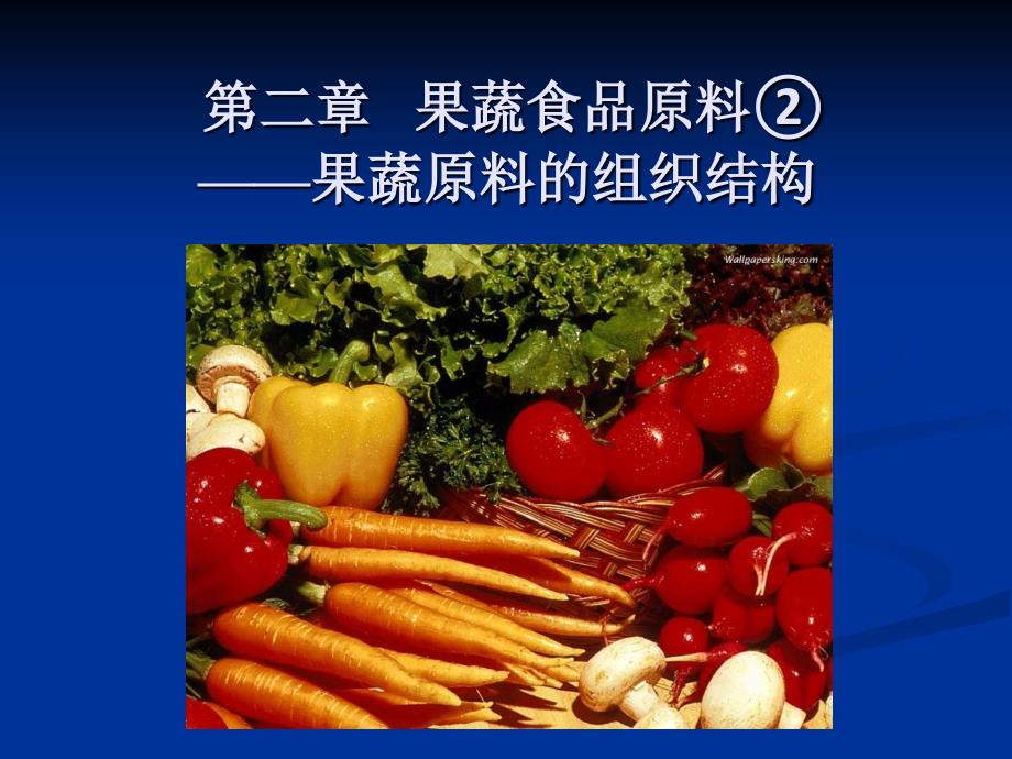 食品原料学6(果蔬组织结构).ppt_第1页