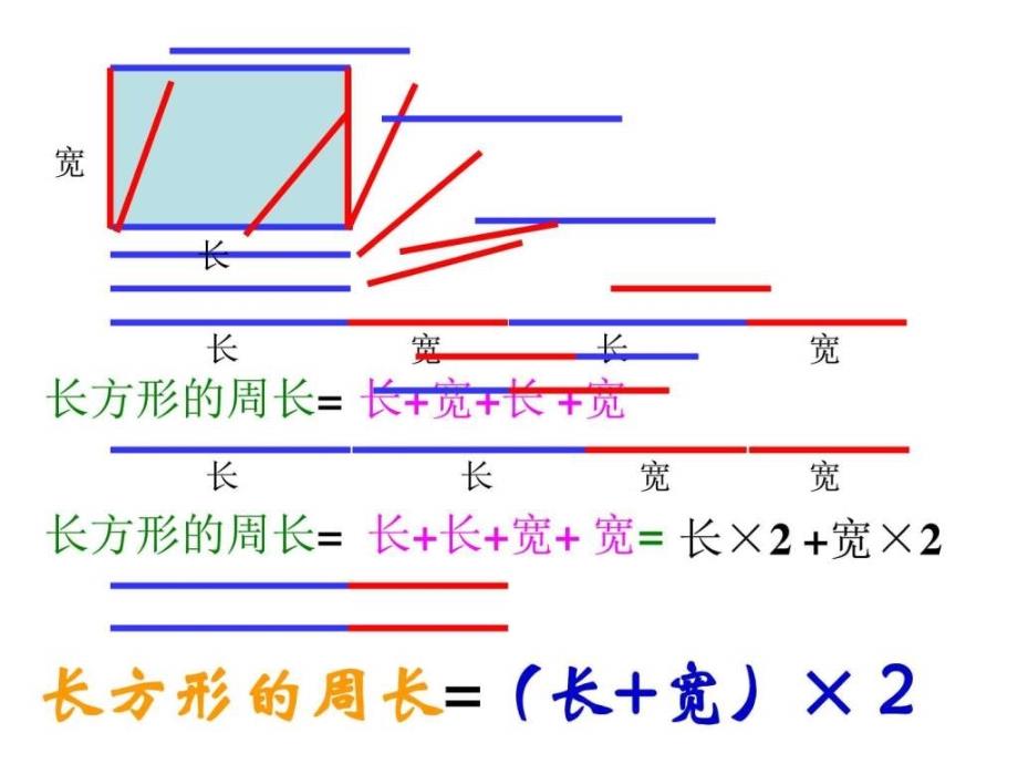 人教版三年级上册长方形和正方形周长的计算课件1....ppt_第4页