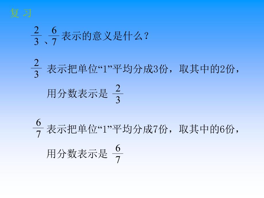 苏教版五年级下册数学《真分数和假分数》课件PPT_第3页