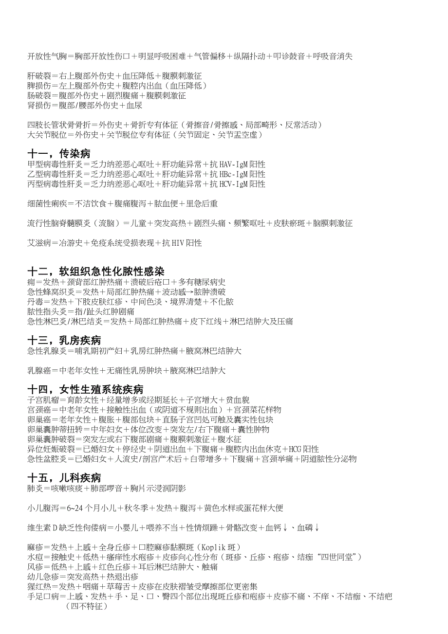 病例分析诊断公式_第4页