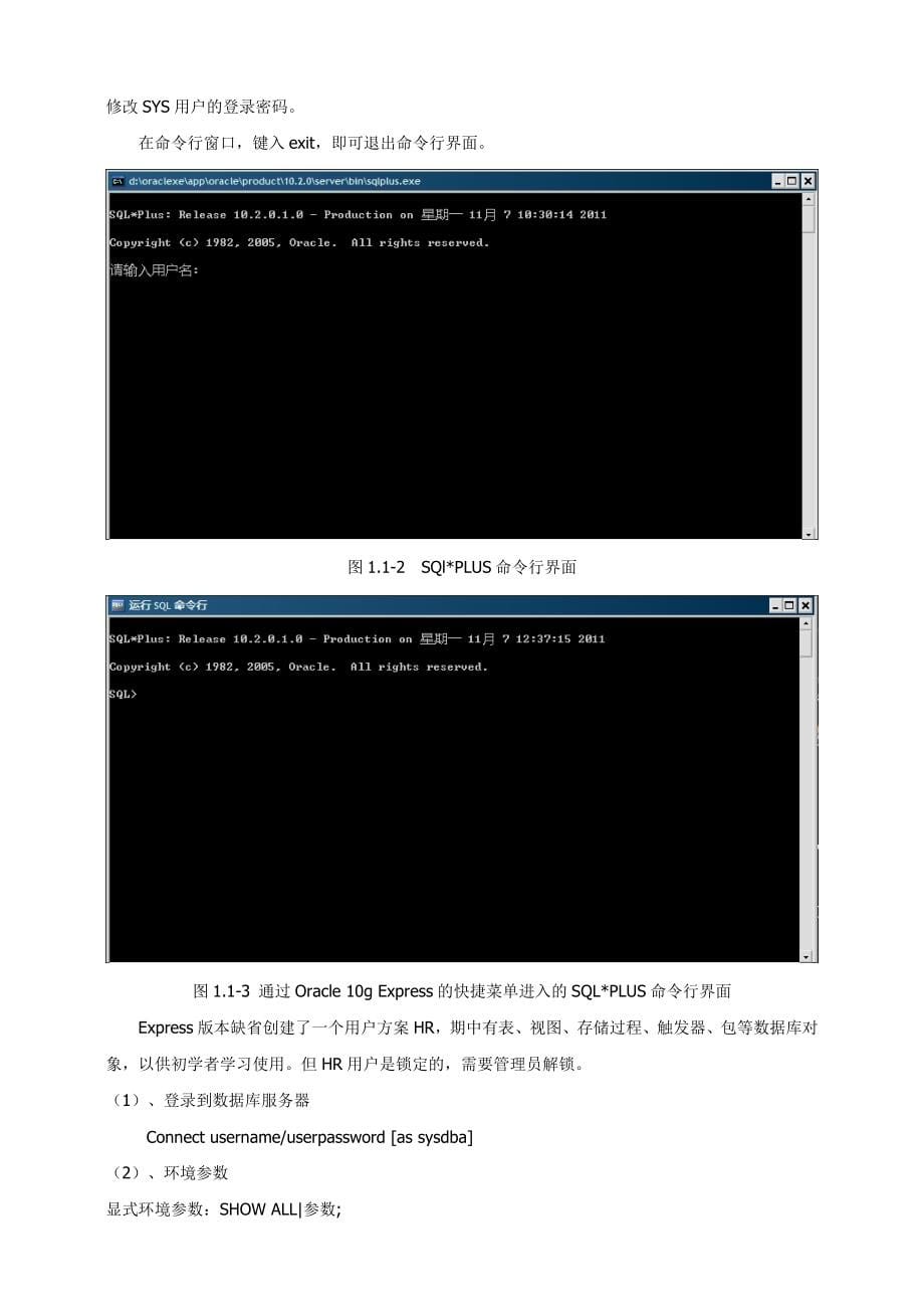 数据库系统实现-实验指导书_第5页