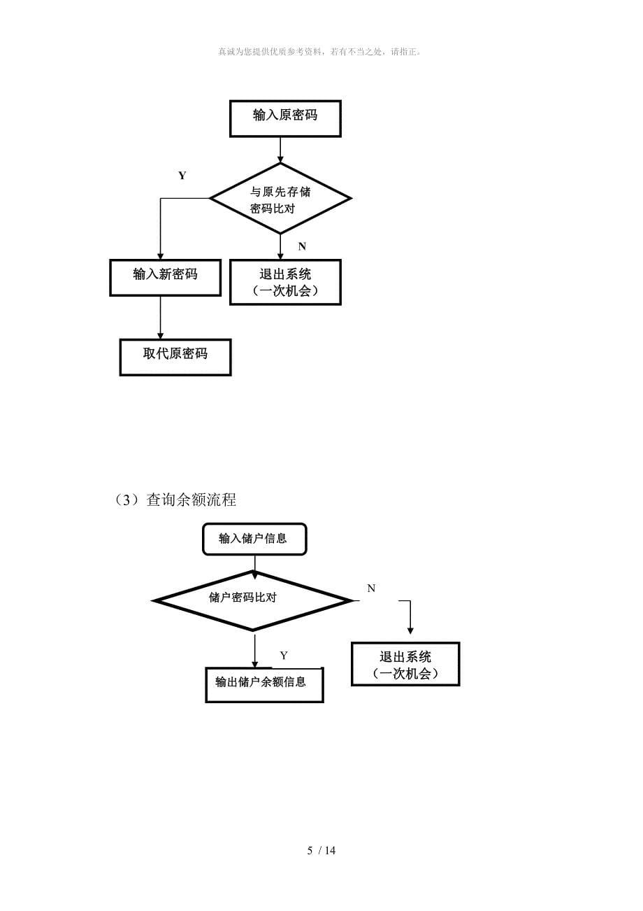 银行ATM自动取款机系统课程设计_第5页