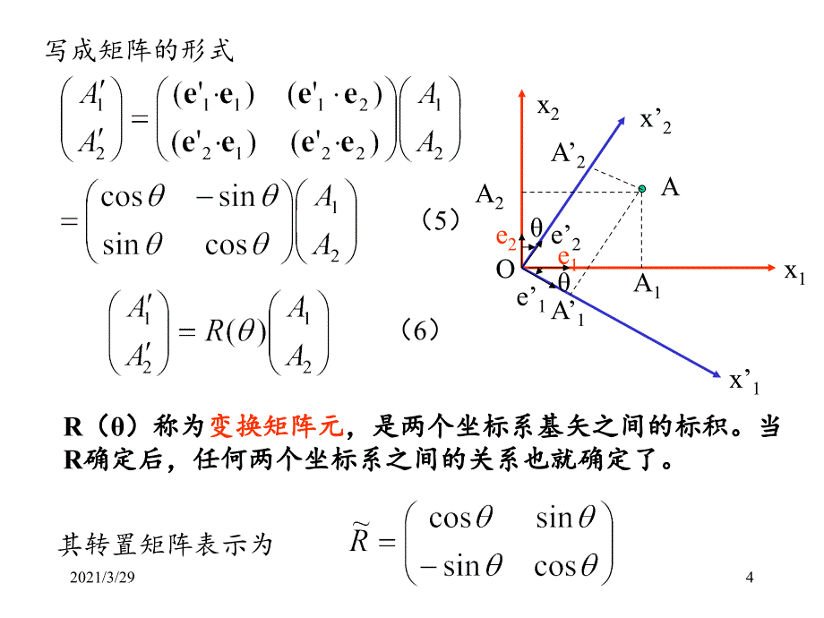 量子力学的矩阵形式和表象变换考试题优秀课件_第4页