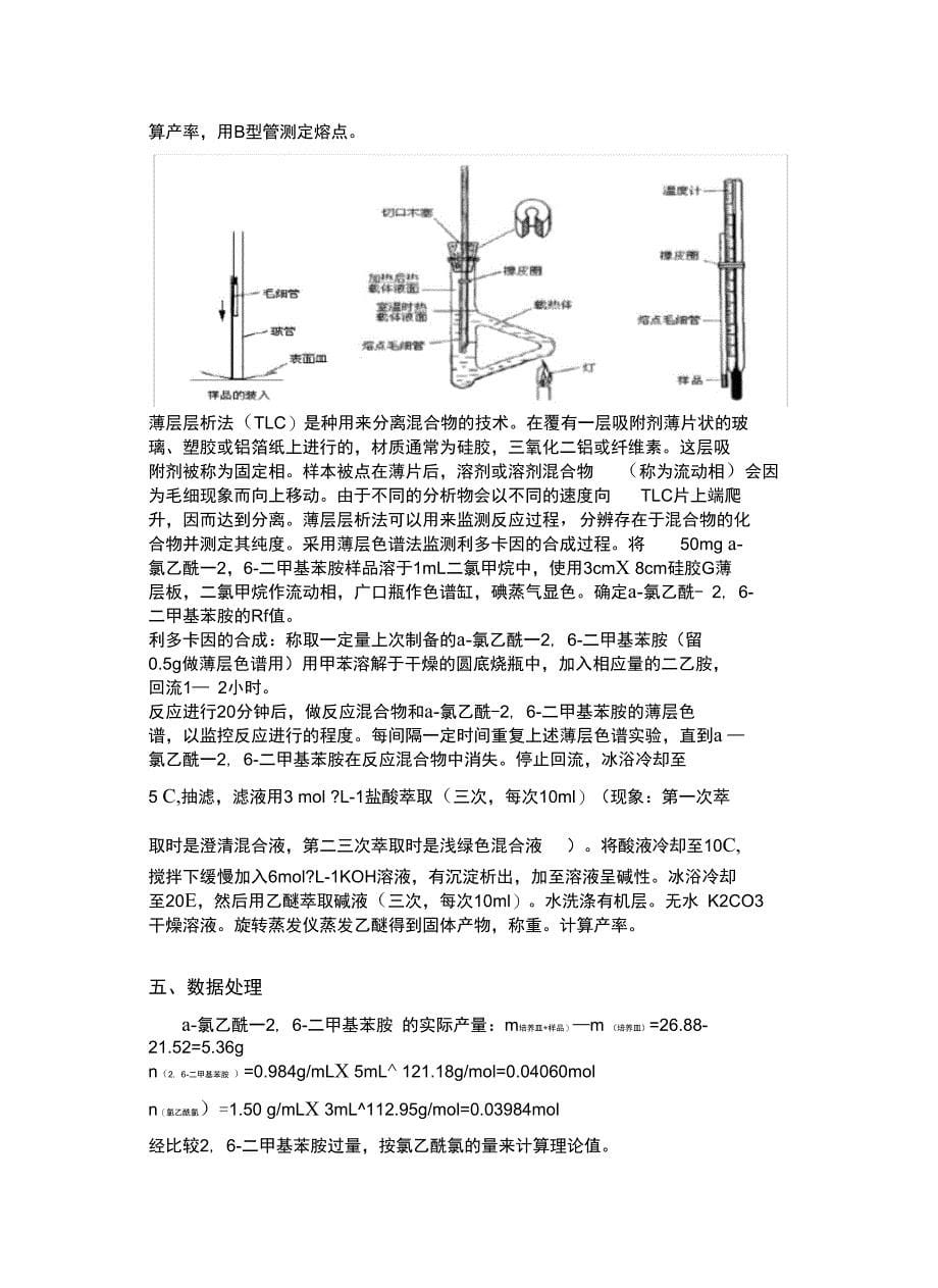 利多卡因的合成培训讲学_第5页