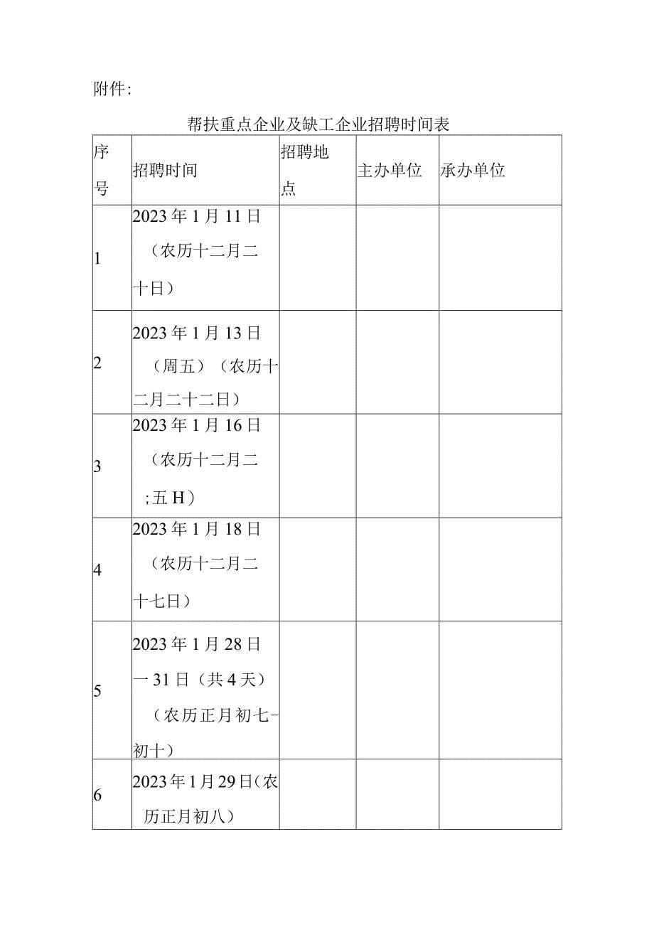 2023年帮扶企业招工工作方案_第5页