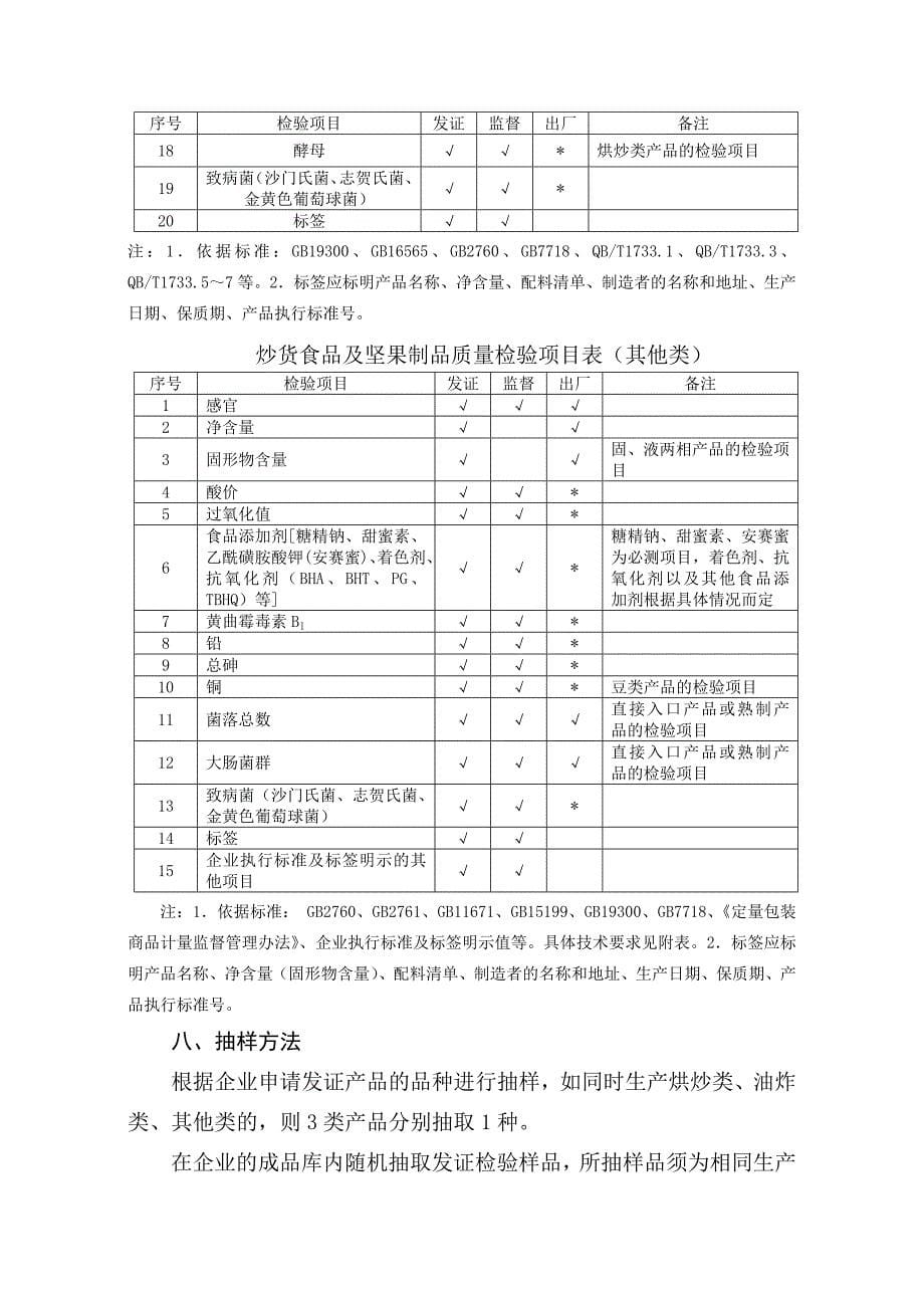 坚果炒货和水果制品生产许可细则.doc_第5页