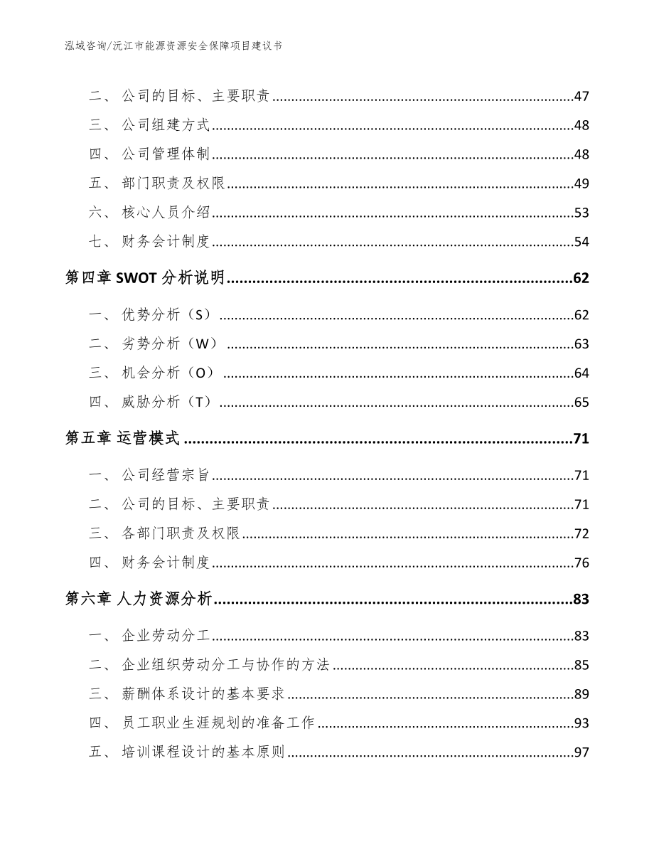 沅江市能源资源安全保障项目建议书_模板范文_第3页