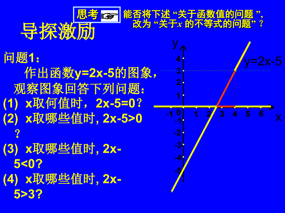 一元一次不等式与一次函数（一） (2)_第2页