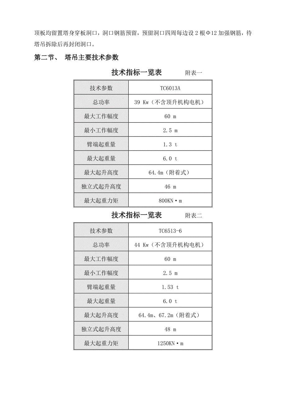 住宅楼塔吊基础专项施工方案_第5页