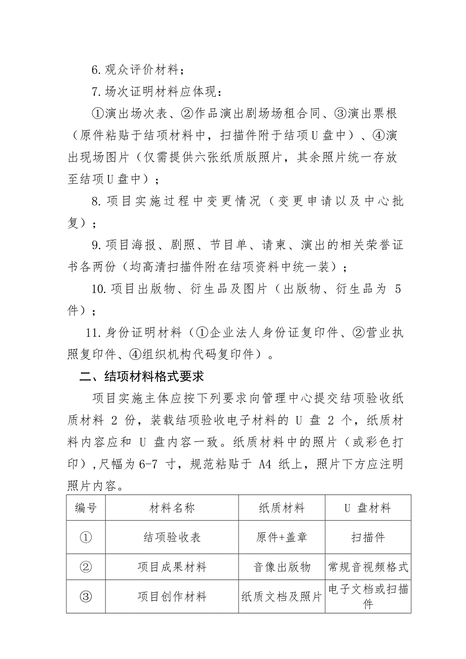 1国家艺术基金舞台艺术创作资助项目大型舞台剧和作品结项验收办法.doc_第3页