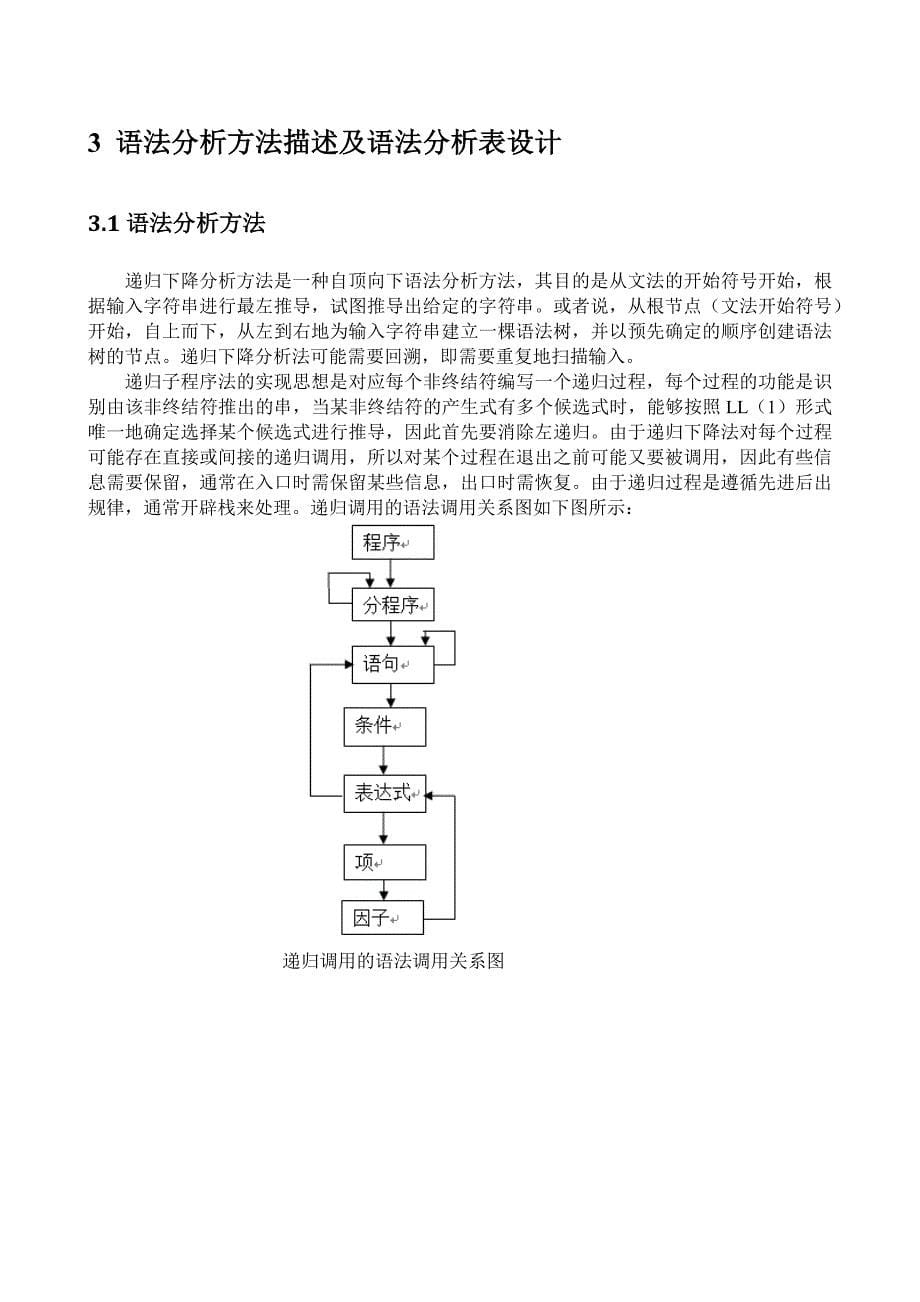 FOR循环语句的翻译程序设计_第5页