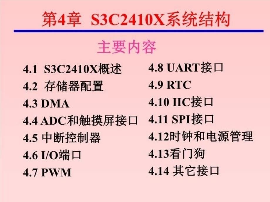 最新嵌入式系统第四章S3C2410PPT课件_第5页