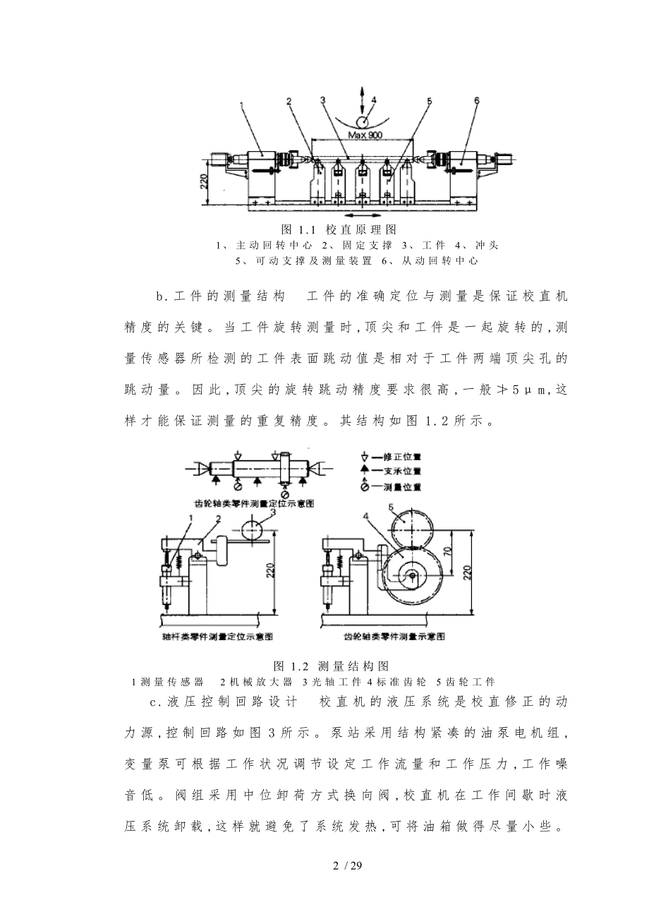 校直机液压系统说明书_第2页