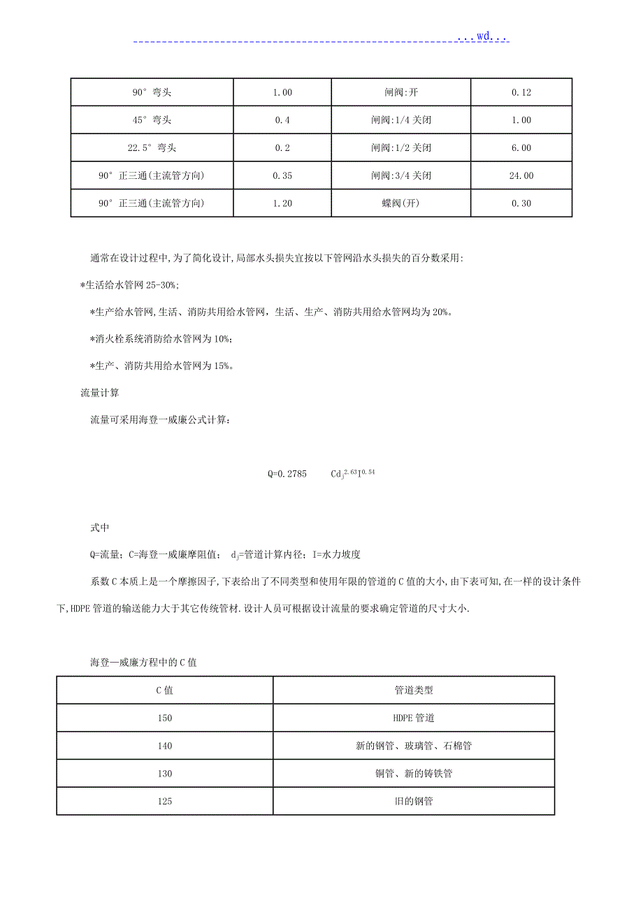 hdPE管道系统安装手册范本_第4页