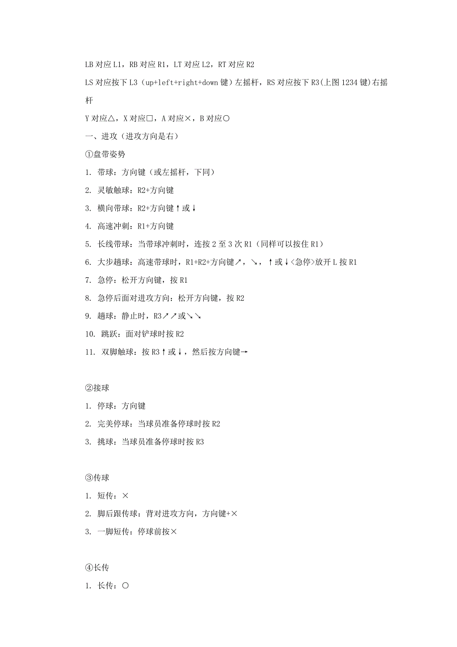 实况足球2013键盘操作说明_第2页