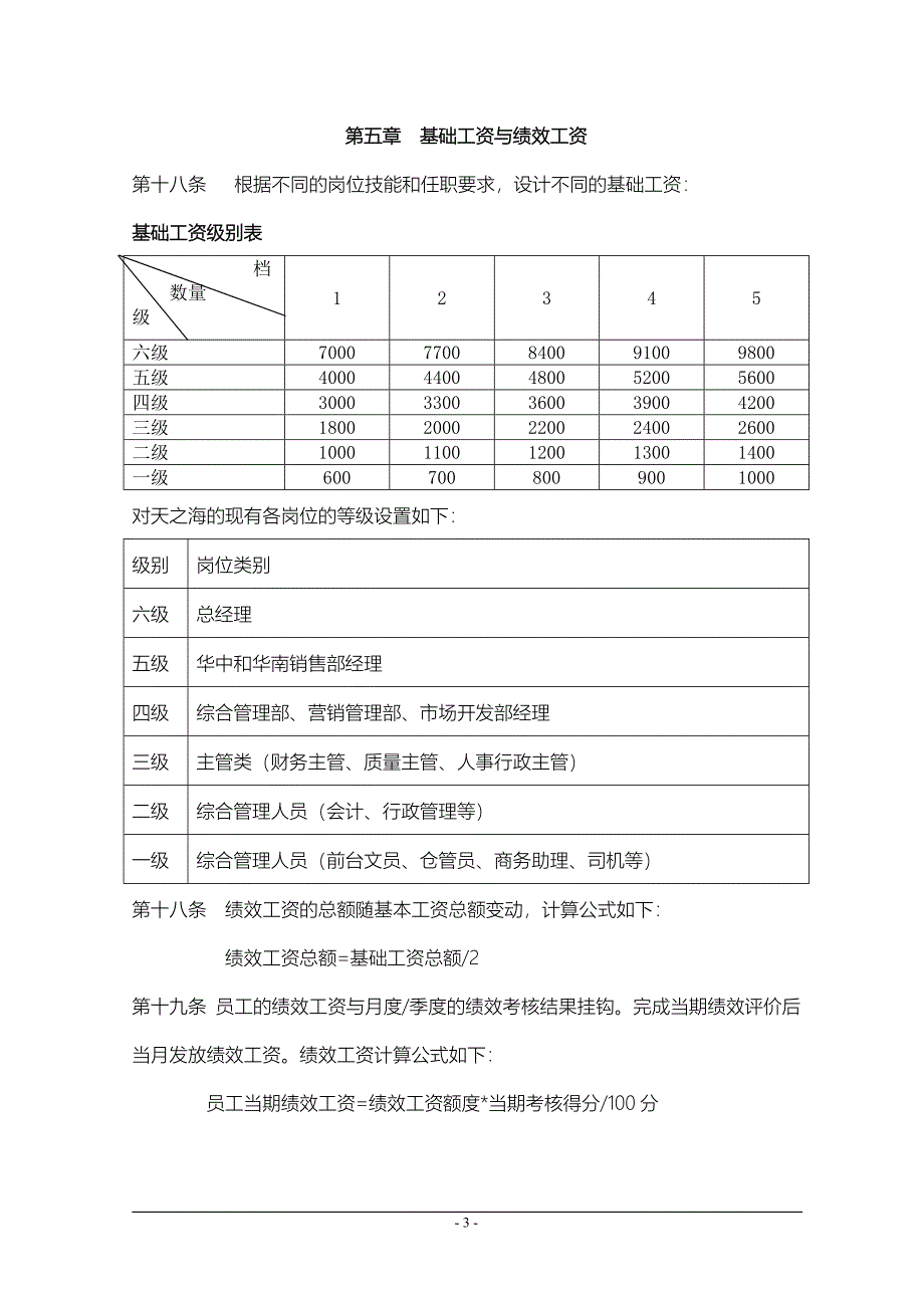 某医药有限公司薪酬办法.doc_第3页