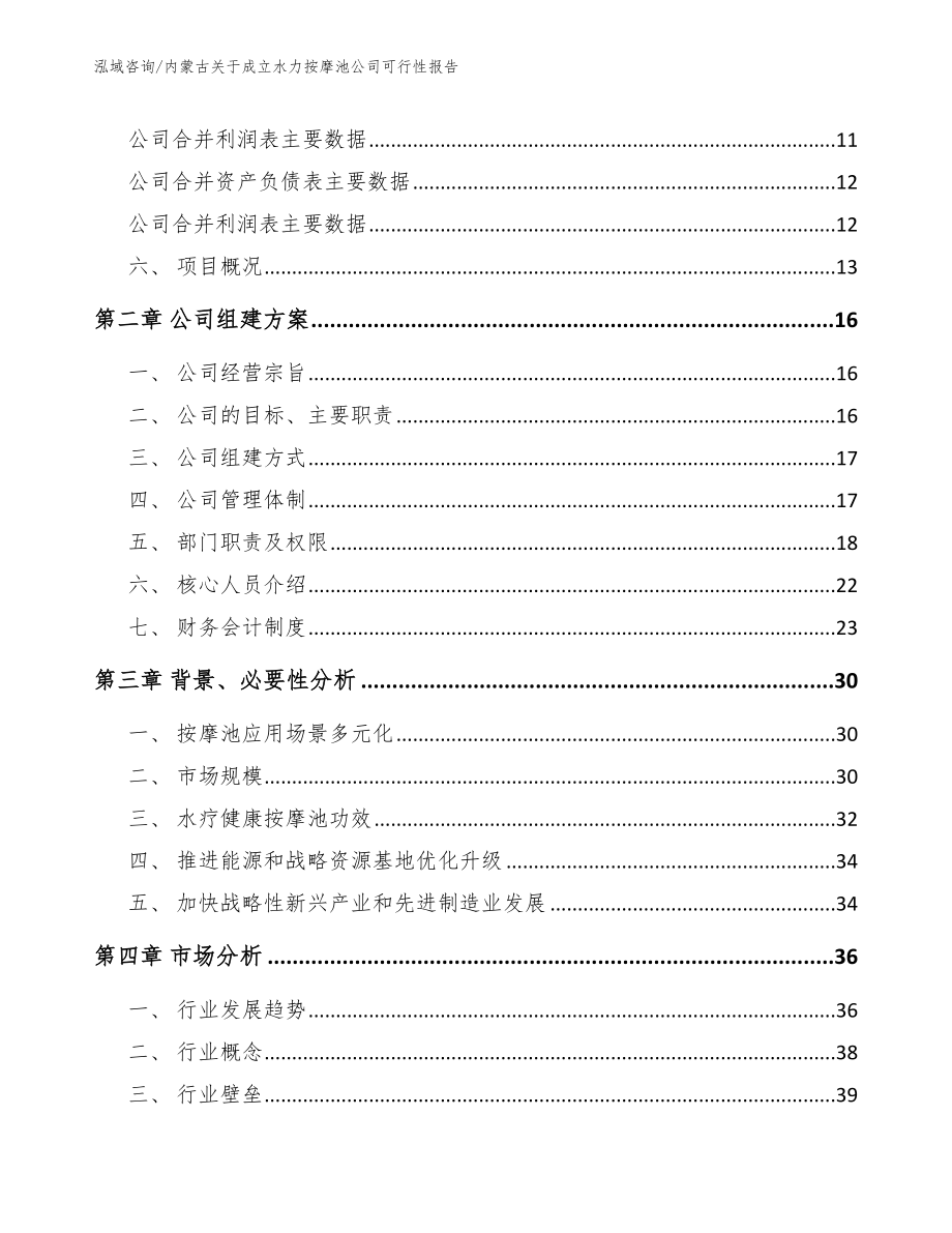 内蒙古关于成立水力按摩池公司可行性报告_模板范本_第4页