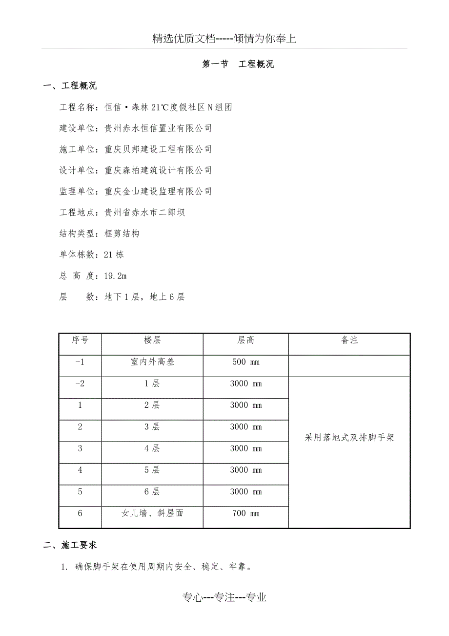 花园洋房脚手架施工方案_第4页